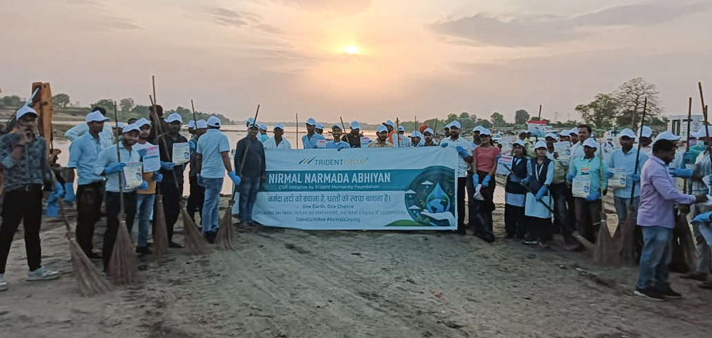 Trident backs ‘Nirmal Narmada Abhiyan’ to reaffirm green goals Trident backs ‘Nirmal Narmada Abhiyan’ to reaffirm green goals