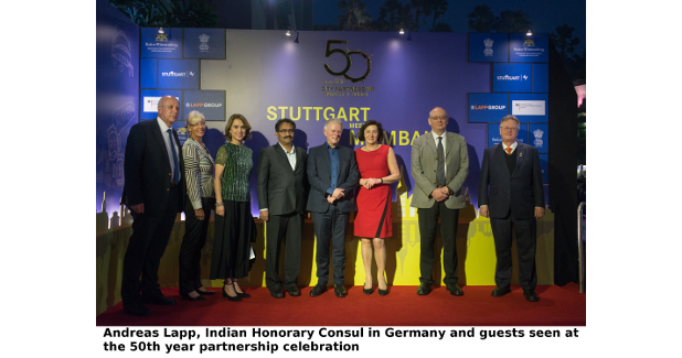 50 years of twinning between Stuttgart and Mumbai