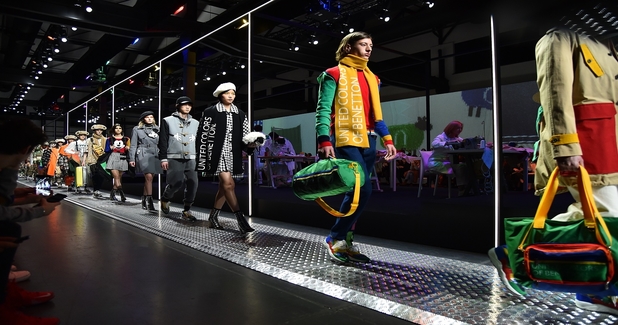 First runway show for United Colors of Benetton