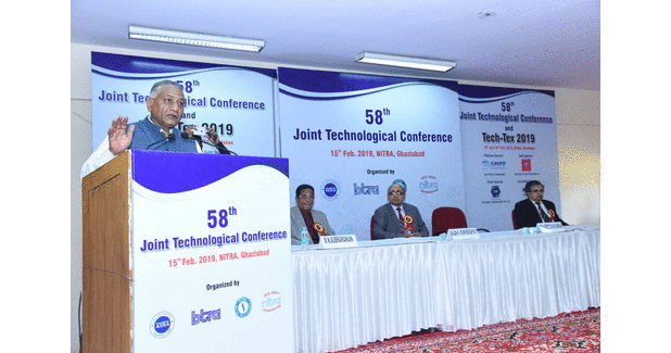 Focus on technical textiles: Gen. VK Singh at 58th JTC