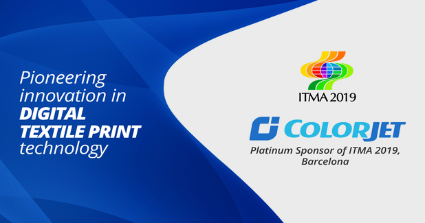 ColorJet becomes platinum sponsor at ITMA 2019