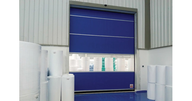 Saving energy in summer using humidity control high speed doors