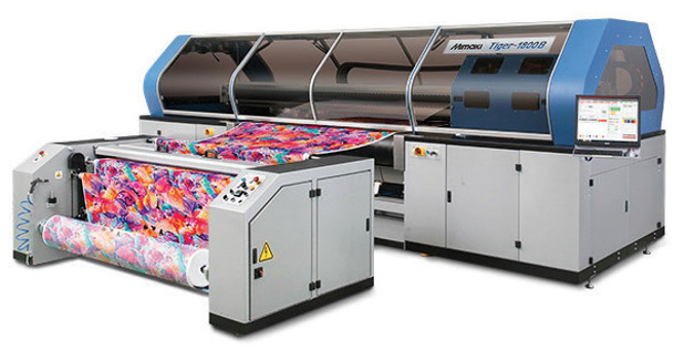 Mimaki’s hybrid textile printer