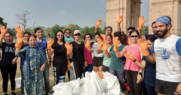 R|Elan & Ripu Daman flag off â€˜R|Elan Run to Make India Litter Free’ initiative