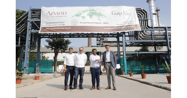 Gap Inc, Arvind unveil new water treatment facility