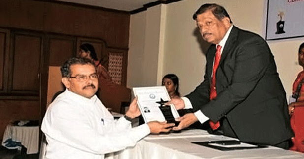 Dr G Ramakrishnan of KCT College awarded at VIFFA2015