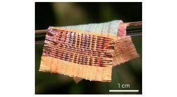 Fabric harvests solar energy!