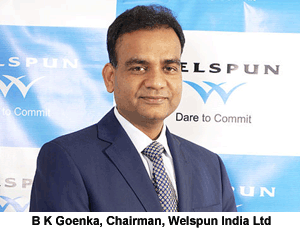 Welspuns revenue up 21 per cent