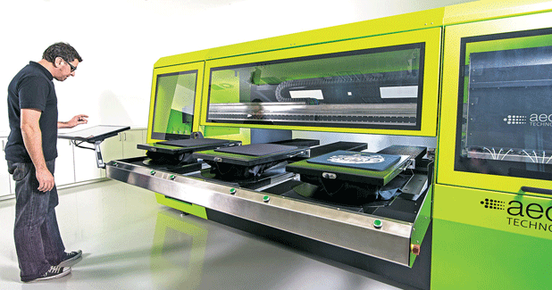 Grafica to market Aeoon Kyo series digital textile printers in India