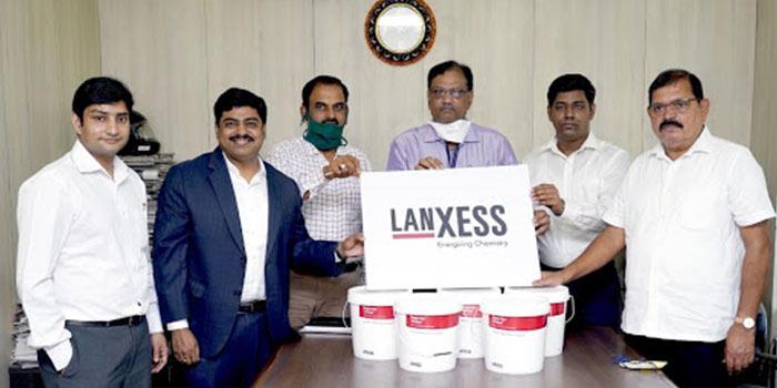 Lanxess donates disinfectants to Thane