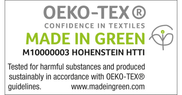 Made in Green by OEKO-TEXÂ® in home textiles