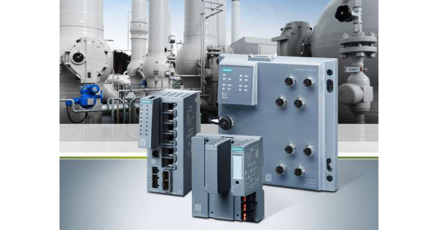 Rugged industrial ethernet switches rom Siemens