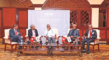 Uster event discusses pathways to prosperity