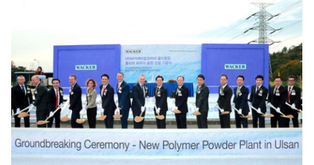 Wacker breaks ground on new plant in Korea