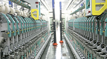 Cost control in spinning mill