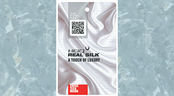“Real Silk” touch to fabrics “Real Silk” touch to fabrics