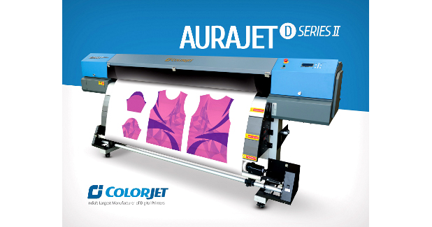 ColorJet’s dye sublimation printer at Gartex 2017