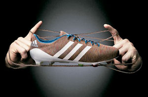 Adidas kicks off new revolution in football boot