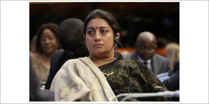 New Textile Policy is at draft stage: Smriti Irani