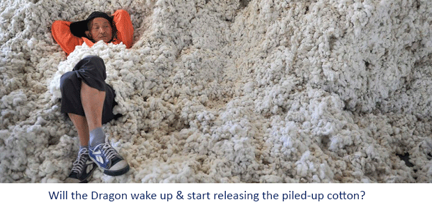 China to start clearing cotton stockpiles?