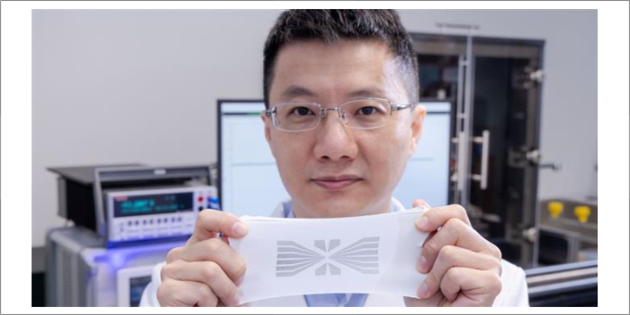 Stretchable conductor for wearable electronics