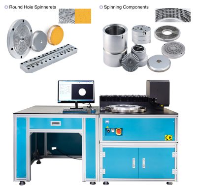 Chemical fibre spinneret components from TaiDing