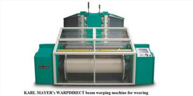 Indian weavers prefer beams from KARL MAYER