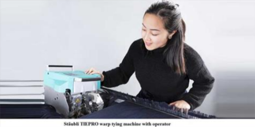 Stäubli’s TIEPRO wrap tying machine delights weavers worldwide