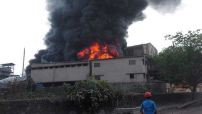 Factory in Maharashtra’s textile park gutted in fire