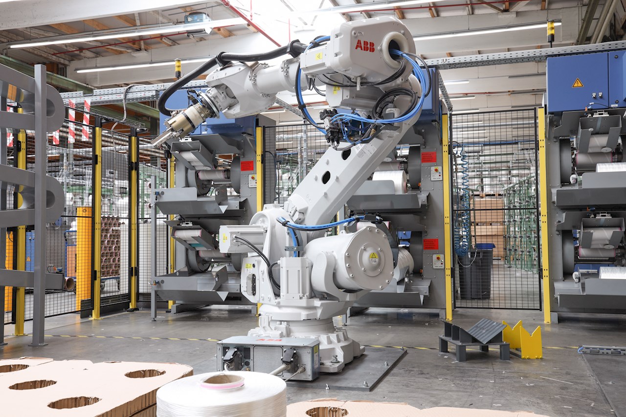 Tech textile maker HUESKER uses robots to up productivity