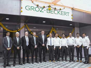 Groz-Beckert opens first weaving showroom in India
