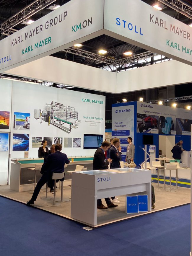 Karl Mayer presented sustainable solutions at JEC World Paris