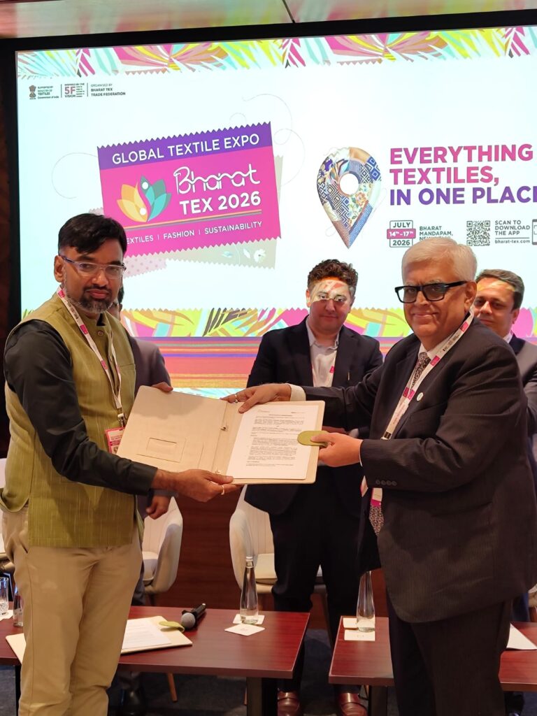Amazon India and TEXPROCIL ink MoU at Bharat Tex 2026 to accelerate global e-commerce for cotton textiles