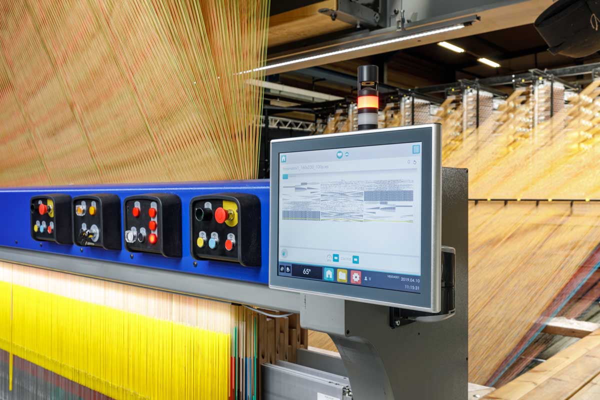 Vandewiele: Digital control of yarns for less waste