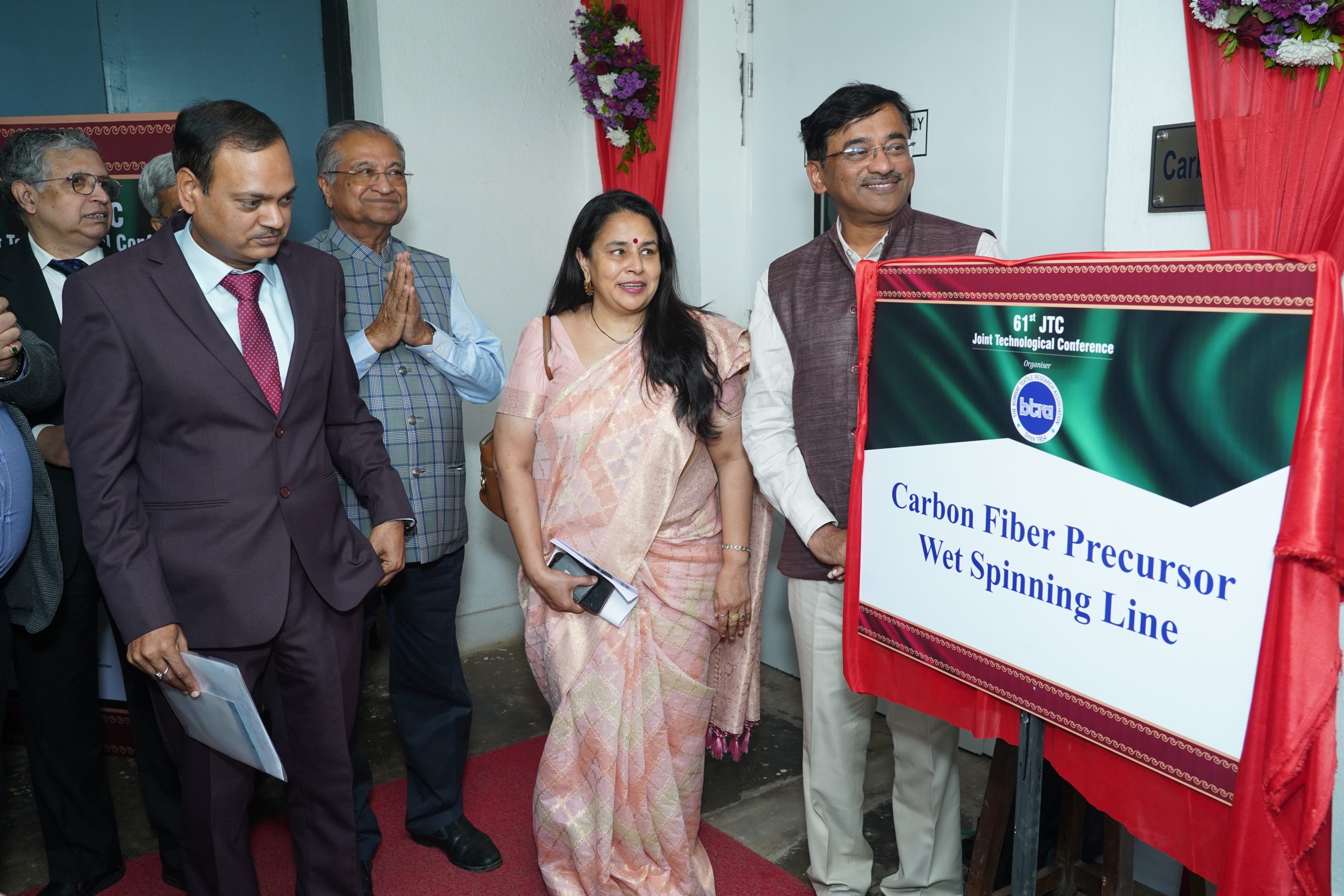 BTRA dedicates Carbon Fibre Precursor Line to the nation at 61st JTC