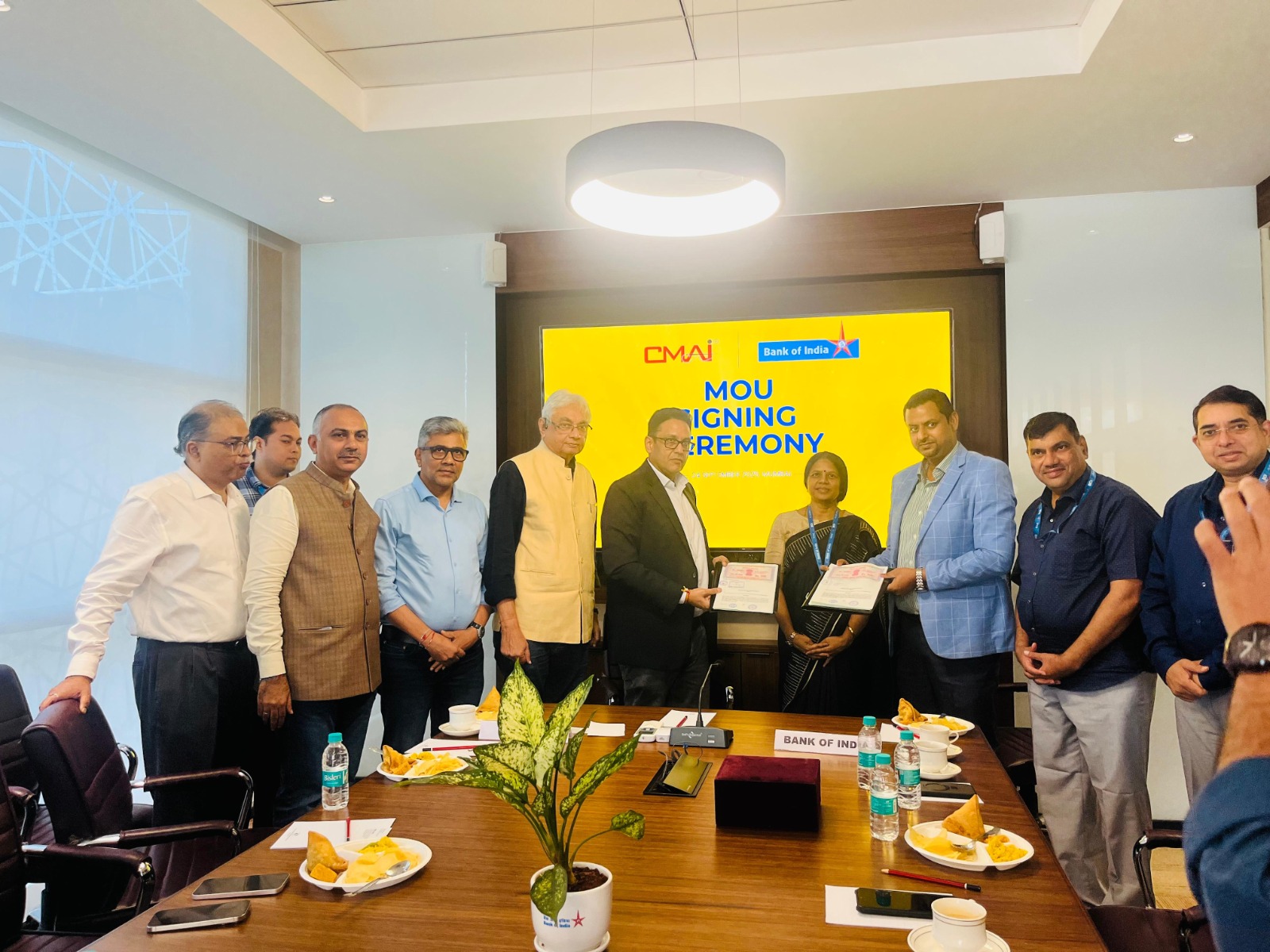 CMAI Partners with Bank of India to Boost Banking Support for MSMEs