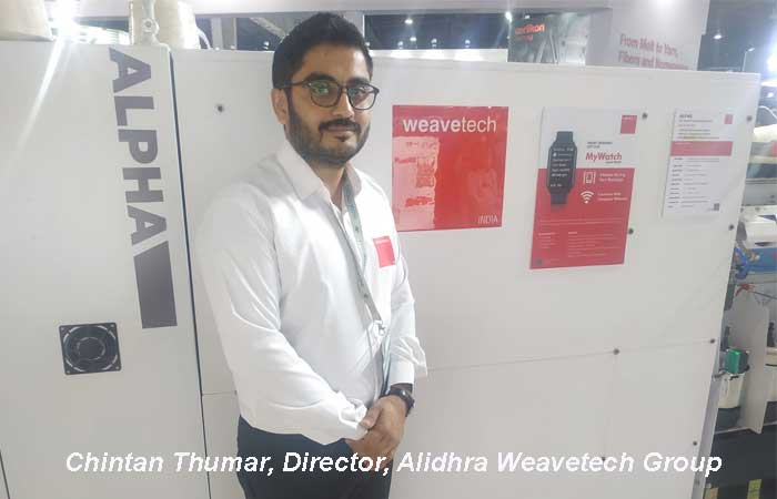 <strong>Weavetech features IoT enabled machines at ITME</strong>