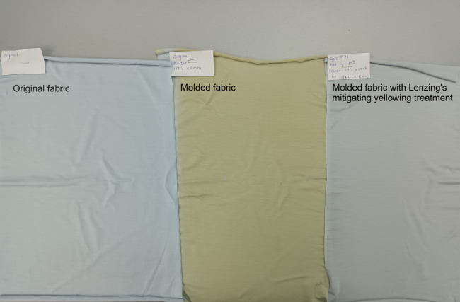 Lenzing unveils solution to prevent discoloration in heat-moulded cellulosic garments