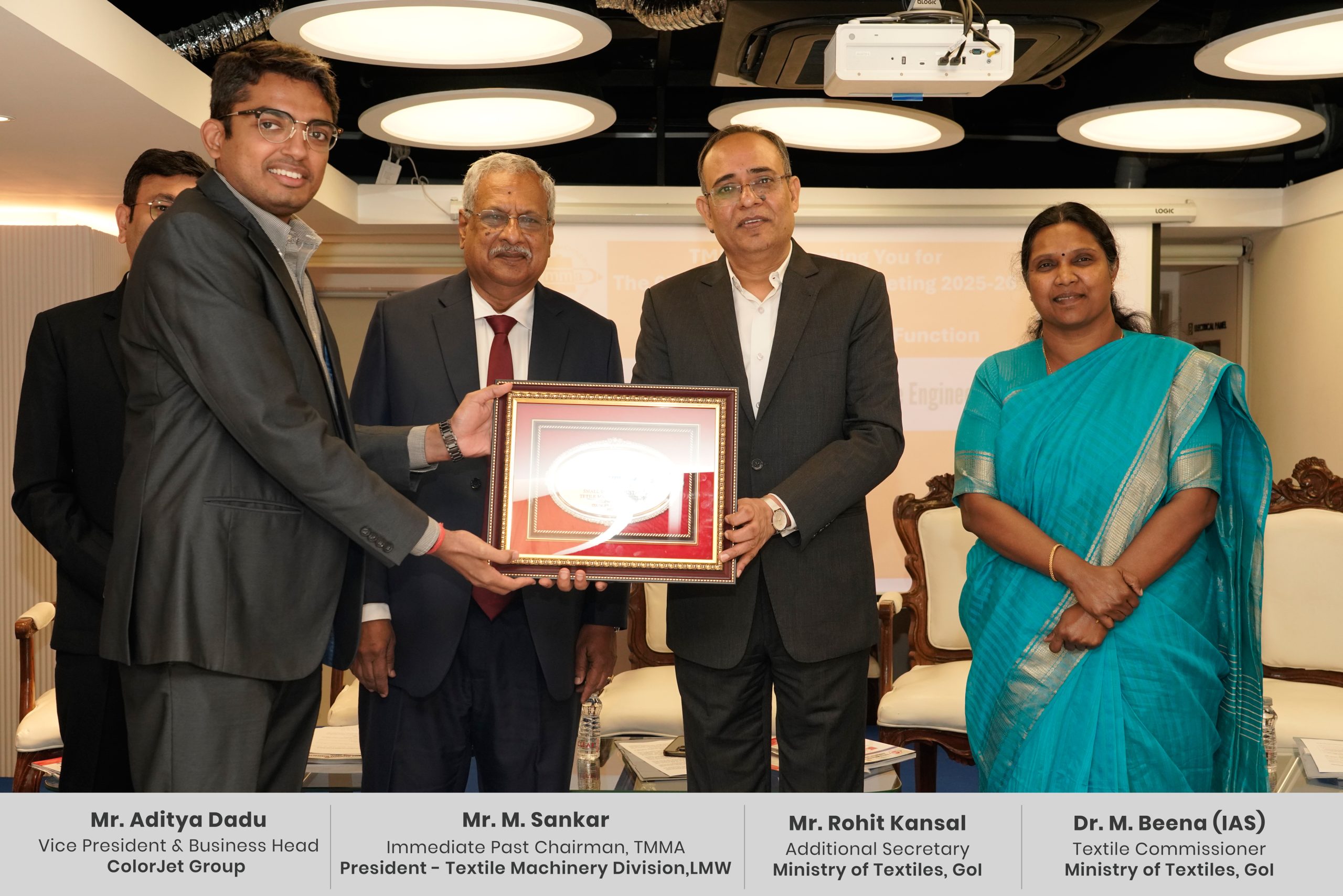 ColorJet Group Wins TMMA Export Award 2024-25