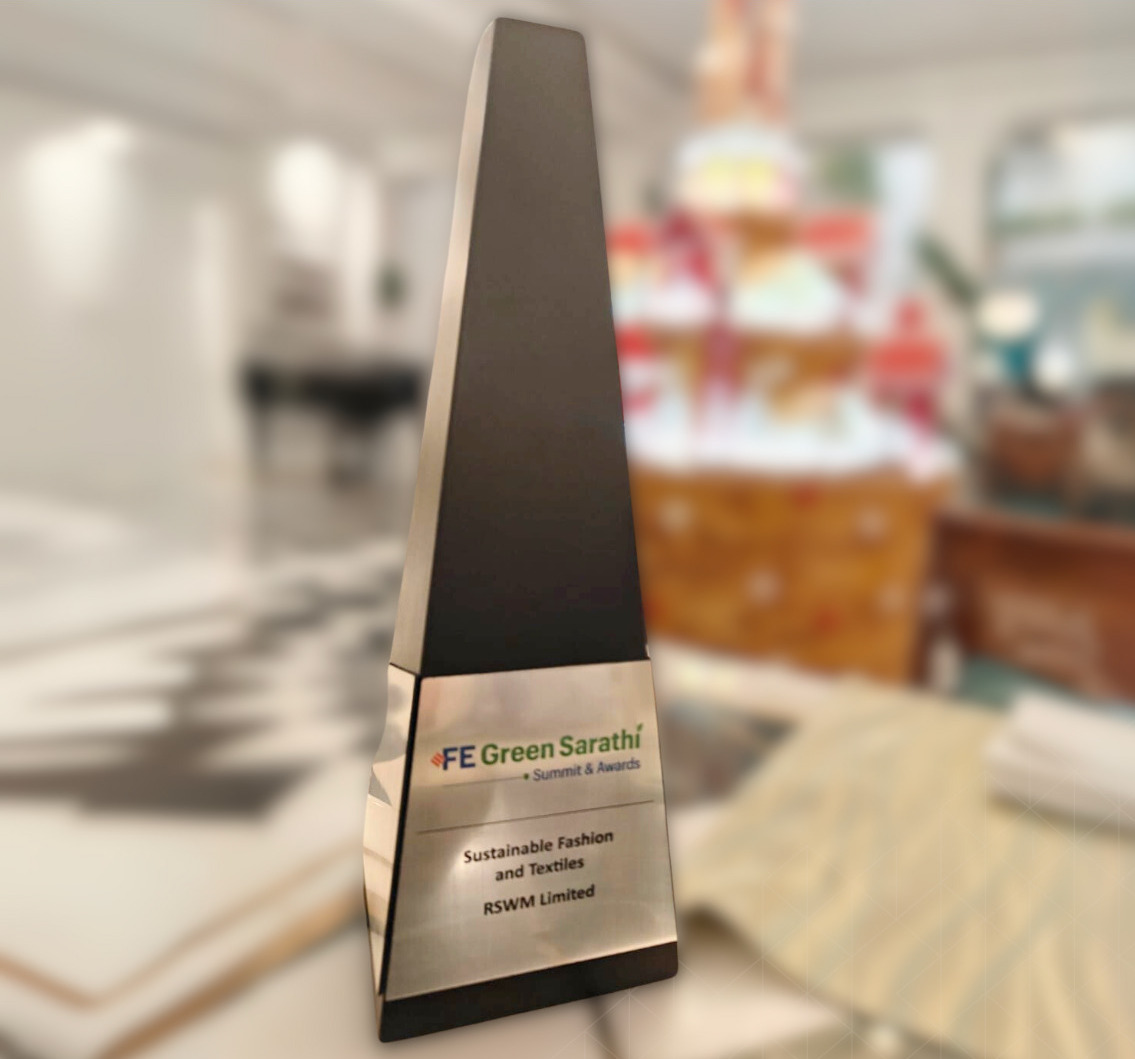 RSWM wins silver at the Financial Express Green Sarathi Awards for sustainability