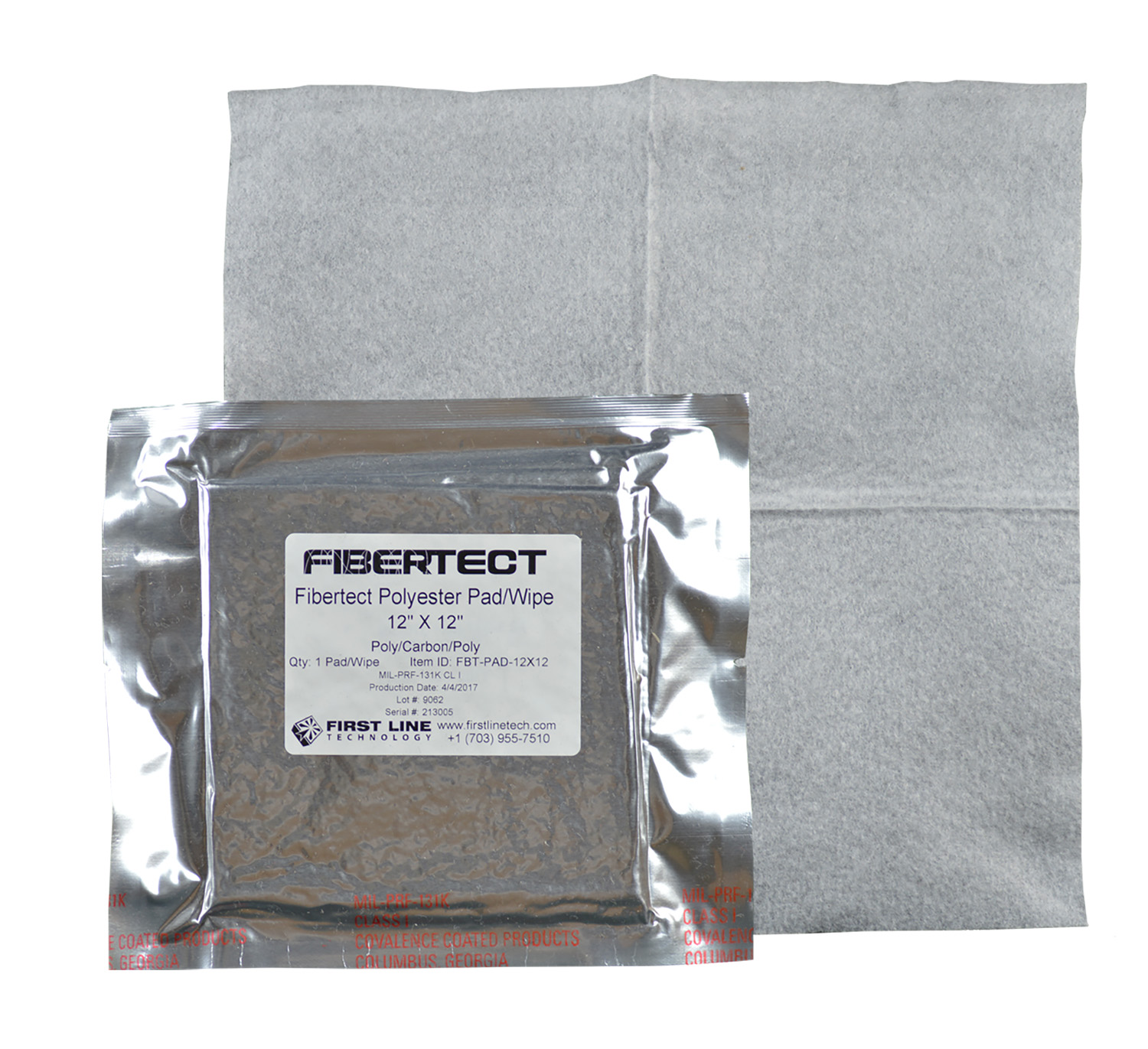 Fentanyl decontamination features FiberTect nonwoven wipe