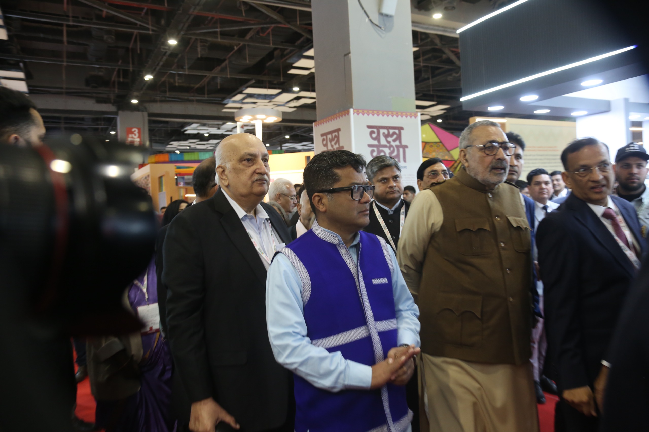 Prime Minister Narendra Modi visits Brands of India Pavilion at Bharat Tex 2025