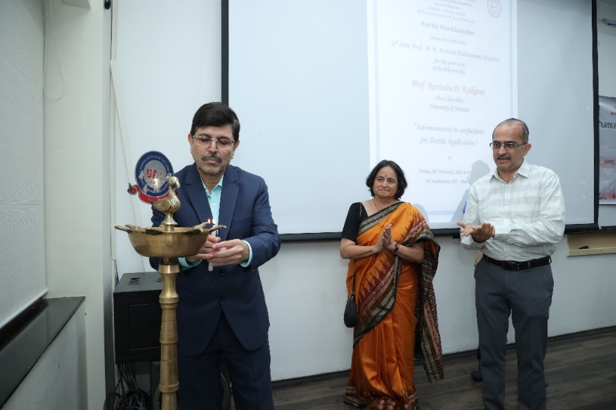 ICT hosts ninth Prof Achwal oration on textile surfactant advance