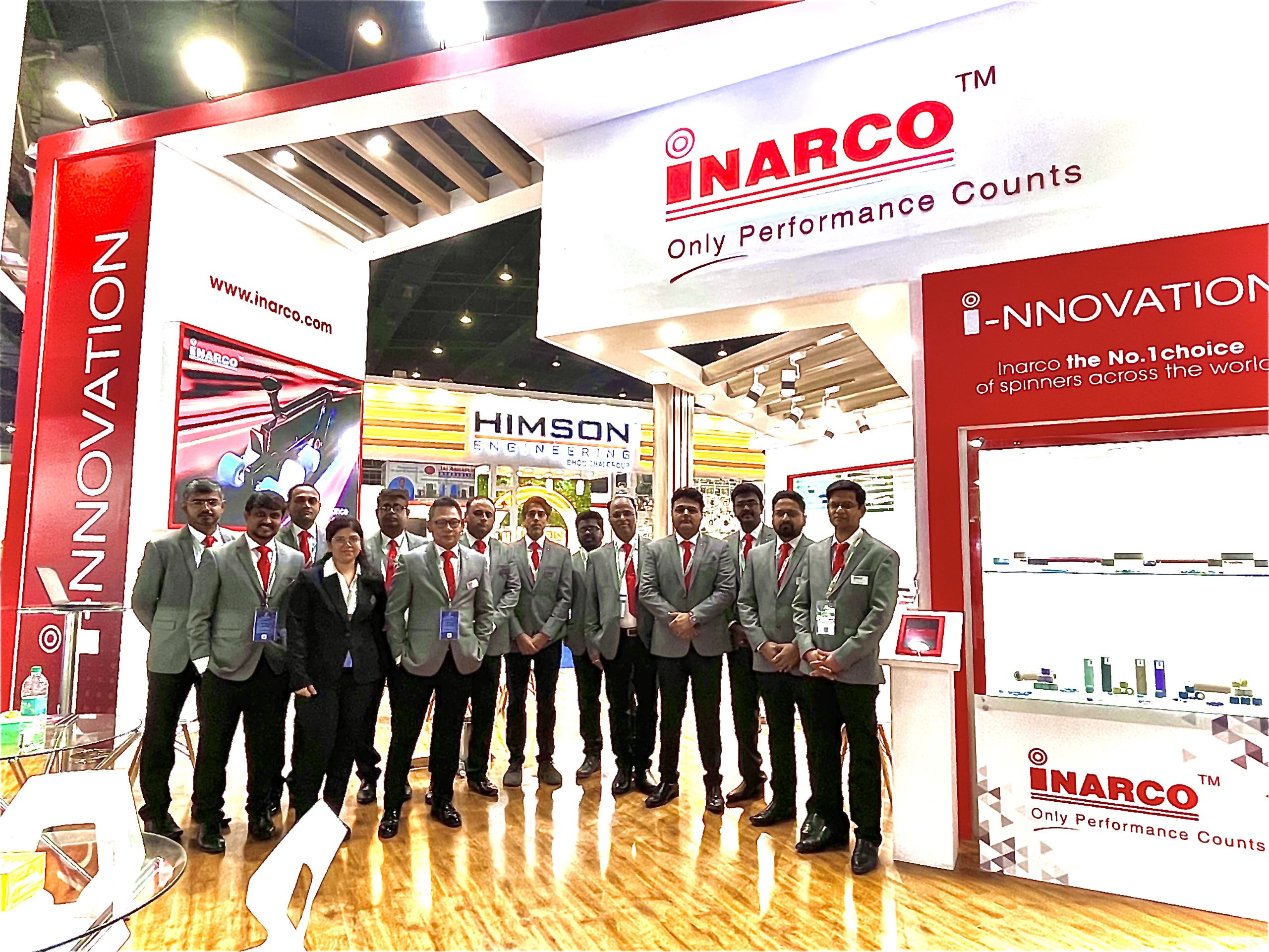 Inarco’s cutting-edge products received overwhelming response at ITME’22