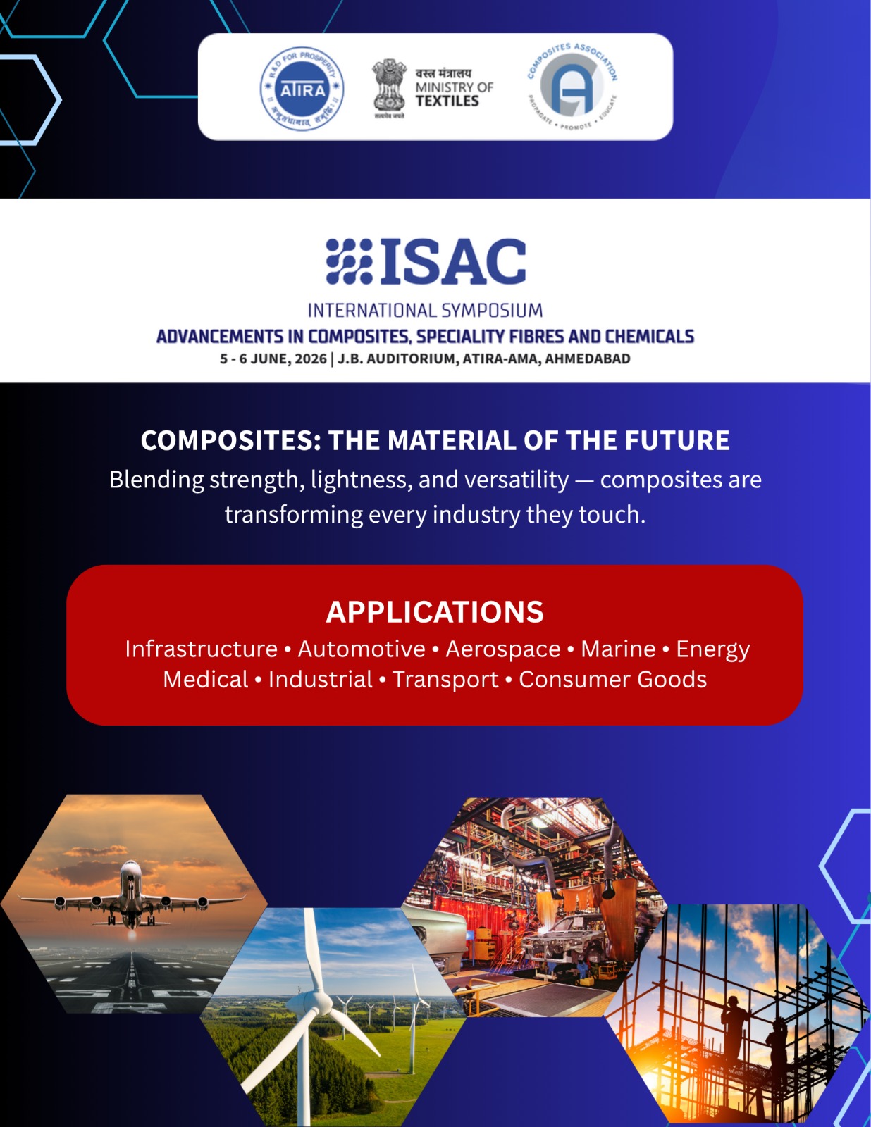 ATIRA to host ISAC 2026 on composites and advanced materials