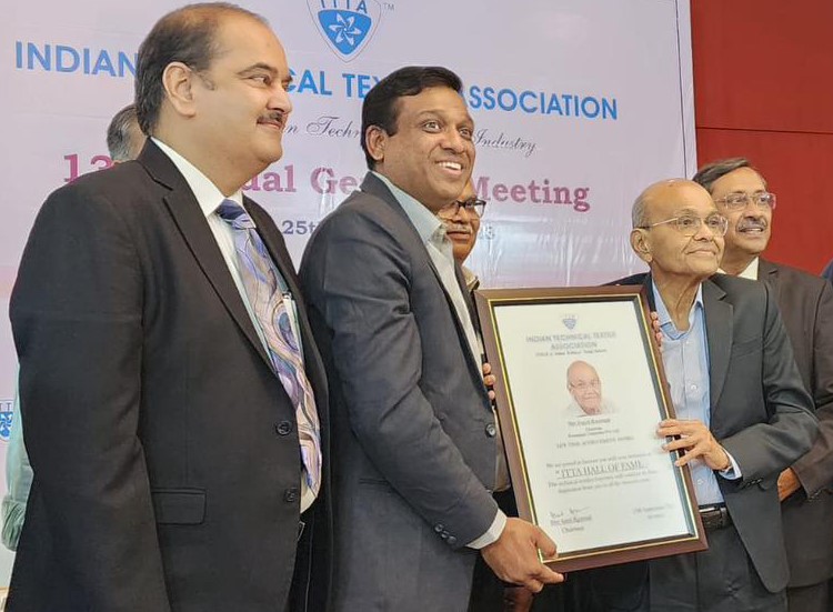 ITTA honours Yogesh Kusumgar with lifetime achievement award