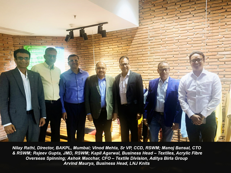 RSWM acquires advanced machinery from Birla Advanced Knits RSWM acquires advanced machinery from Birla Advanced Knits