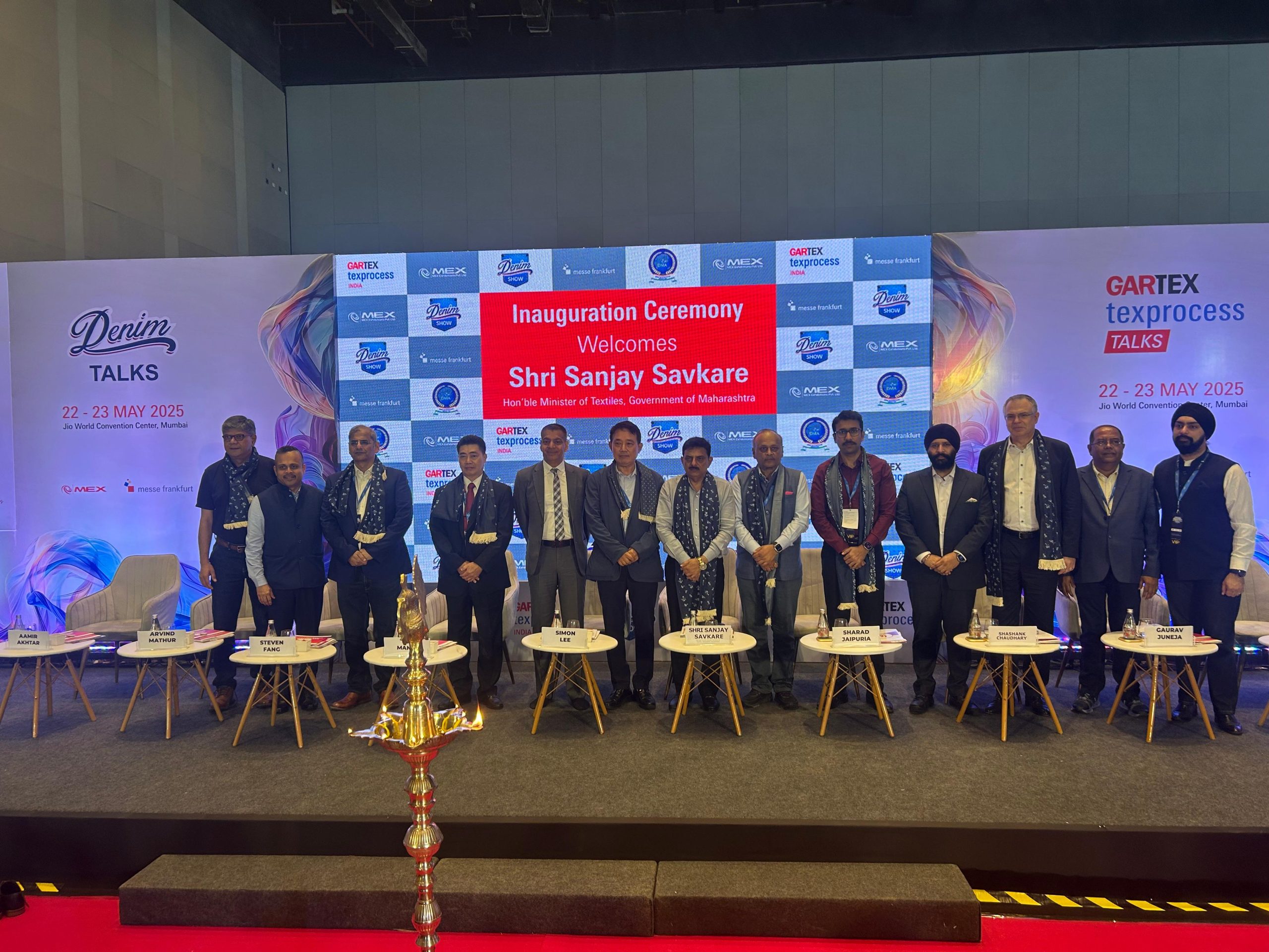 Gartex Texprocess India Mumbai begins at Jio World Centre Gartex Texprocess India Mumbai begins at Jio World Centre