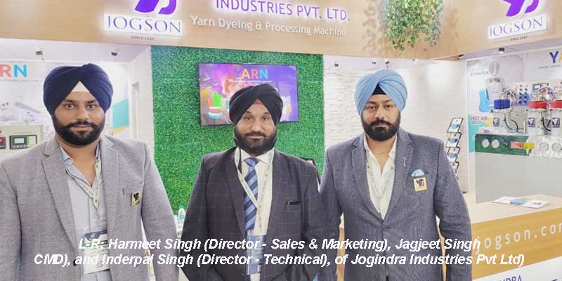 <strong>Jogson showcases eco-friendly dyeing machines at ITME 2022</strong>