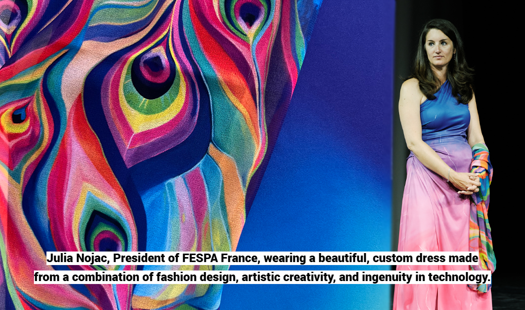 How Mimaki’s innovative fashion technology created an outfit to dye for